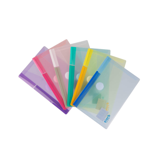 Tarifold collection - Envelope bag Djois Color Collection A6 horizontal assorted