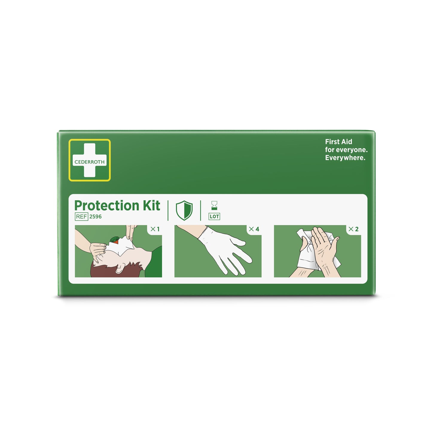 Cederroth -  Protectiepakket  beademingsdoekjes