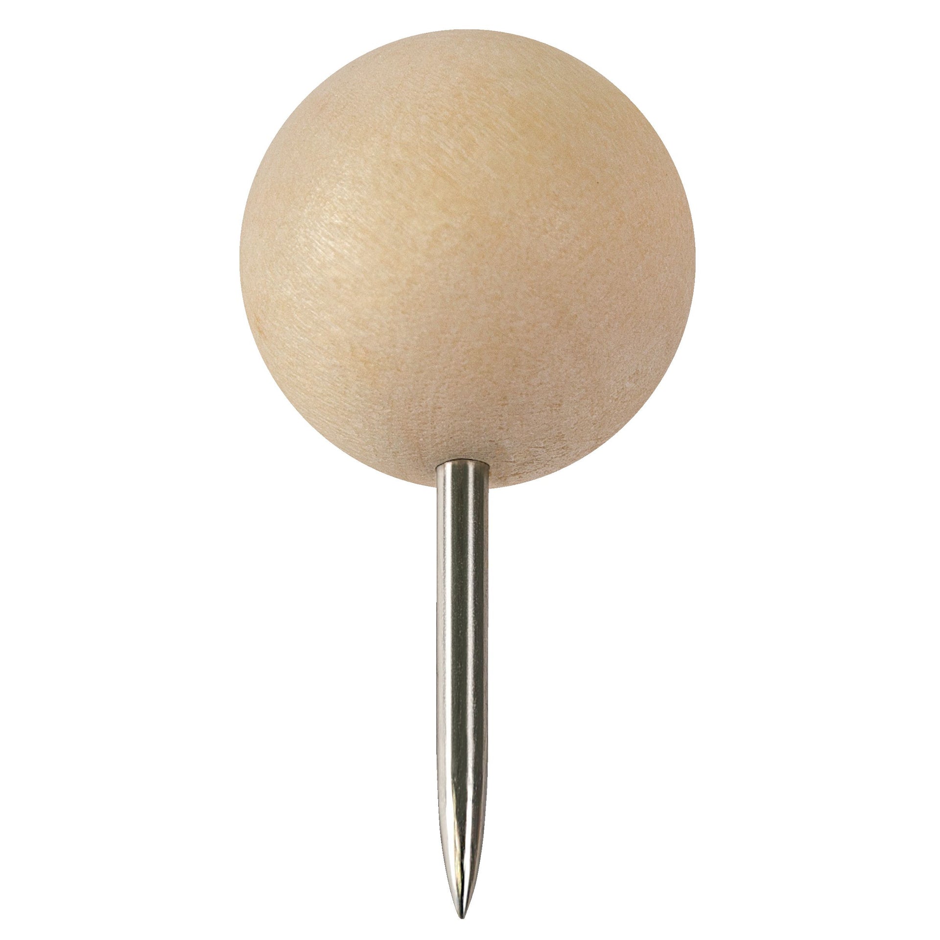 Nobo - Puntine da disegno in legno per memo board 40 pz