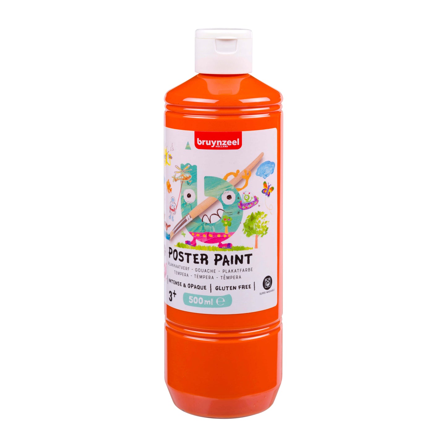 Bruynzeel - Pintura para carteles bote 500ml naranja