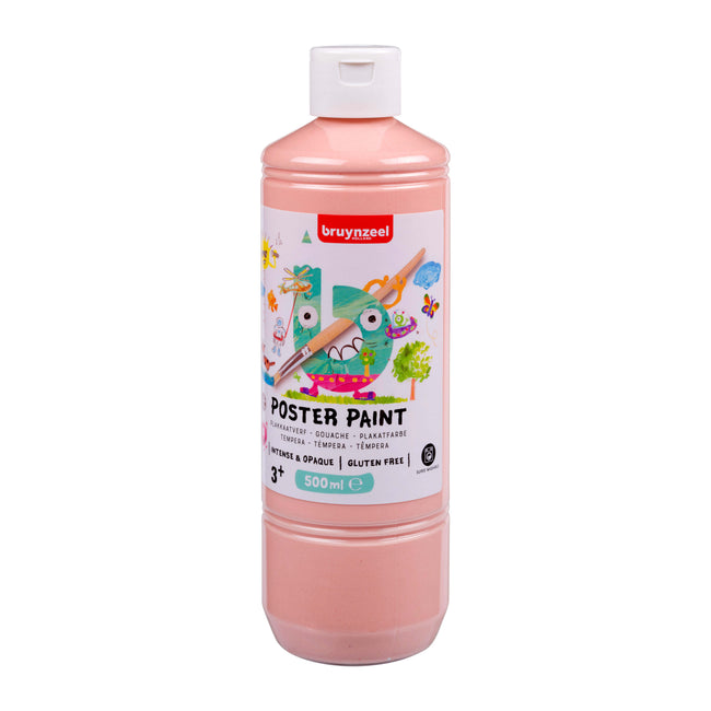 Bruynzeel -  Plakkaatverf  fles 500ml beige roze