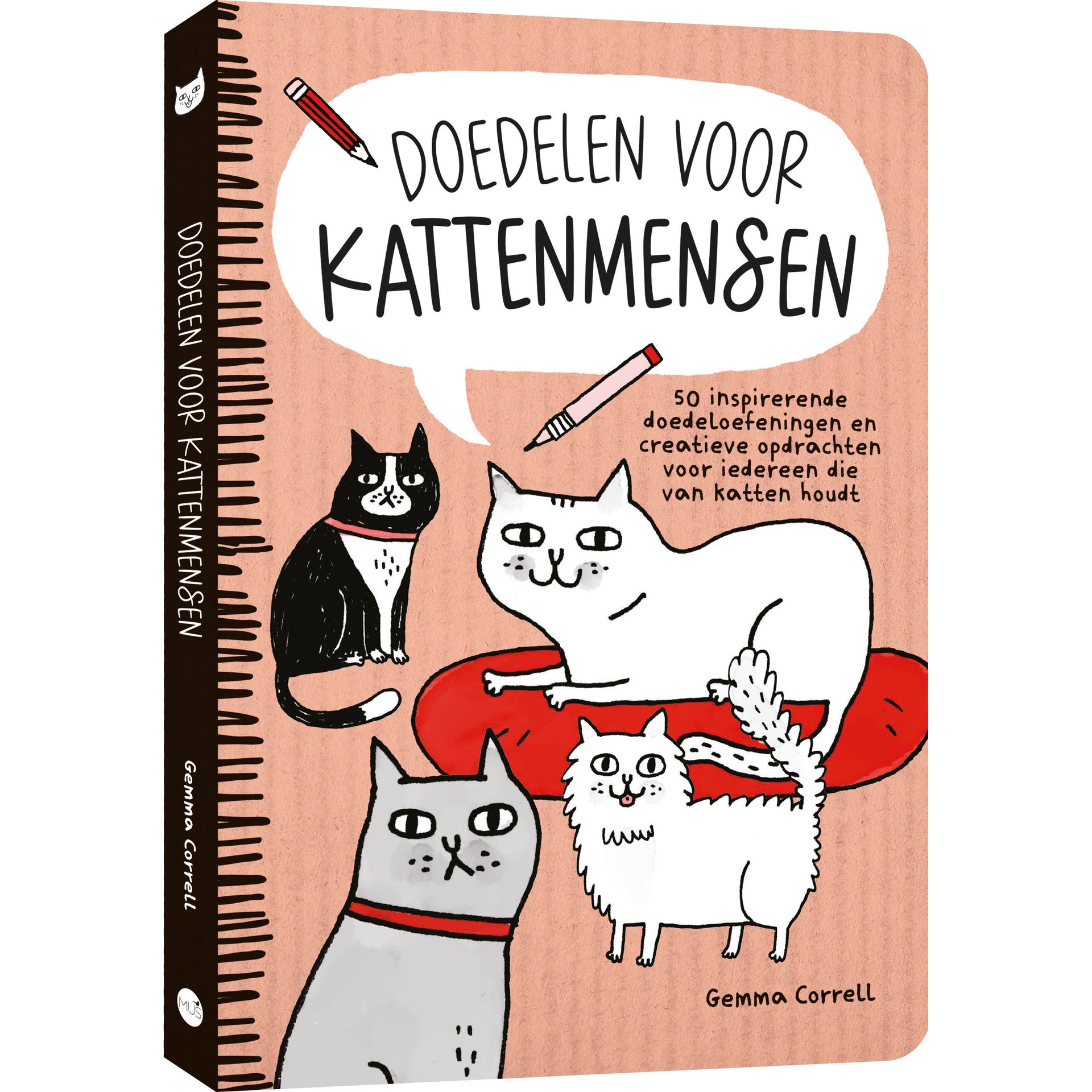 MUS - Libro da colorare Doodle per amanti dei gatti