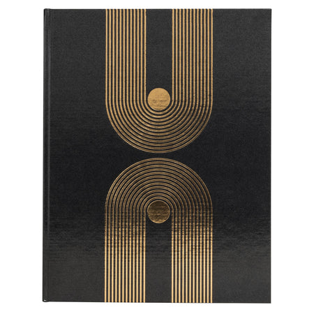 Exacompta - Guestbook graphik 270x220 blank black
