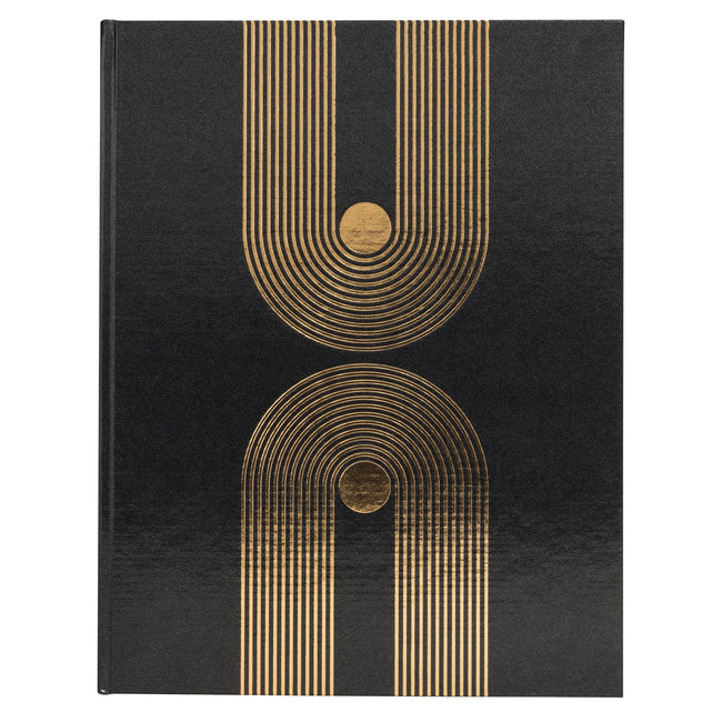 Exacompta - Guestbook graphik 270x220 blank black