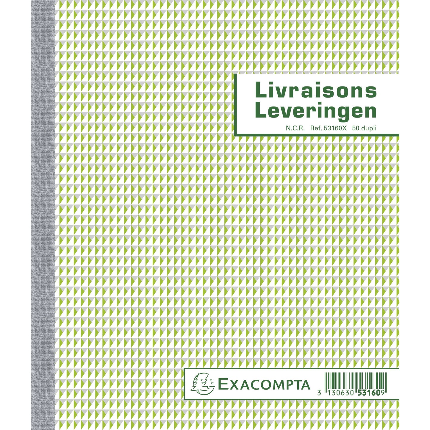 Exacompta - Cashbook Manifold deliveries dupli 50 sheets NL FR