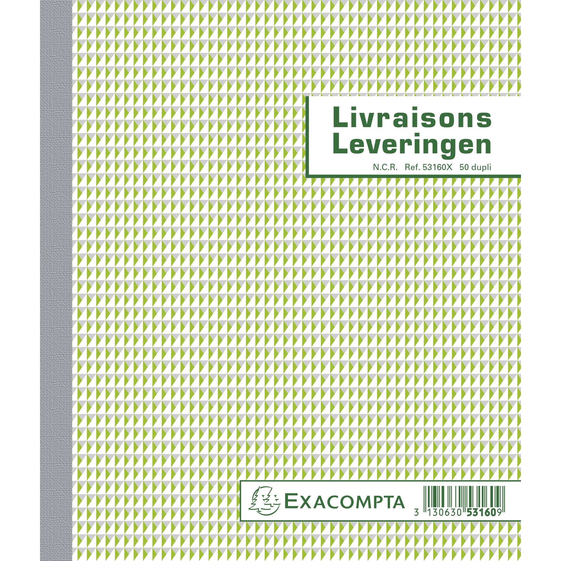 Exacompta -  Leveringenboek  manifold du 50vel nl fr