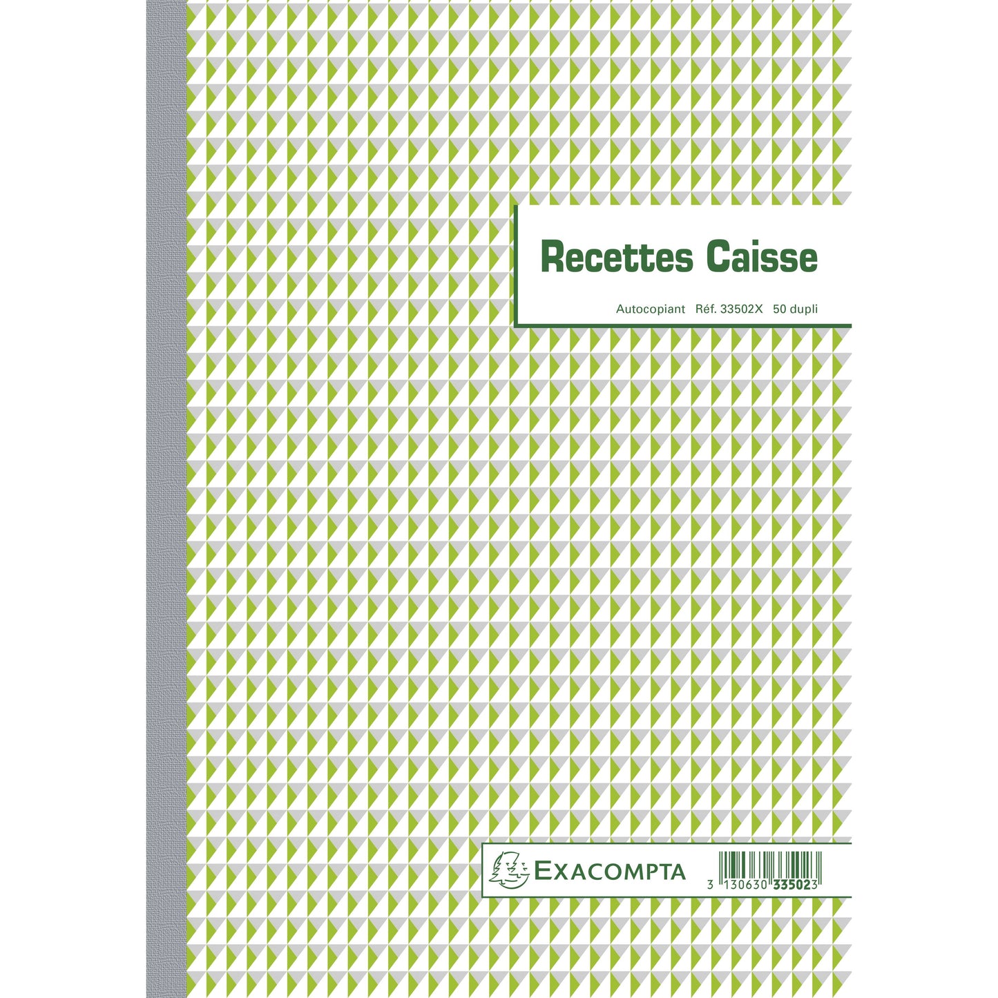 Exacompta - Cashbook receipts dupli 50 sheets fr | 5 pieces