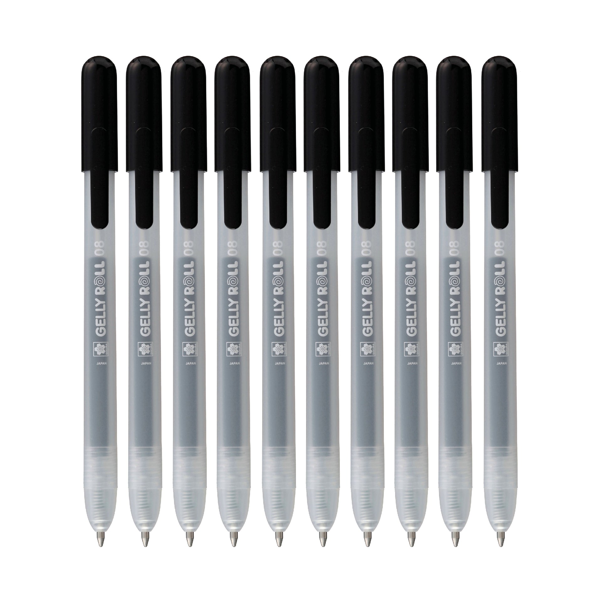 Sakura - Gel writer gelly roll classico 10 pz nero | 6 pezzi