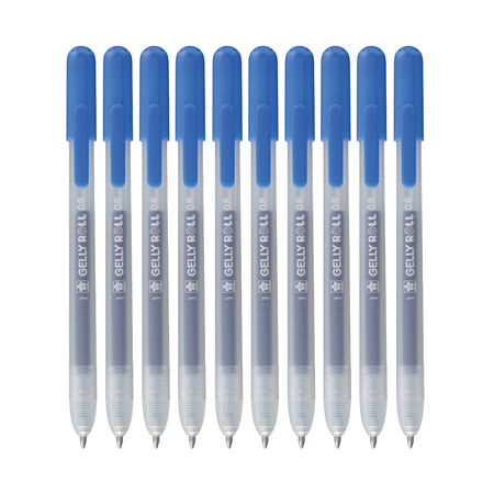 Sakura -  Gelschrijver gelly roll classic 10st blauw | 6 stuks