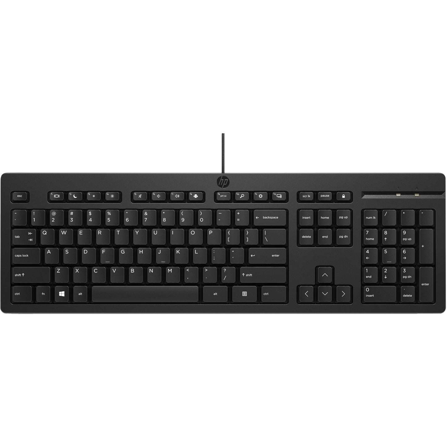 HP - Teclado 125 USB con cable