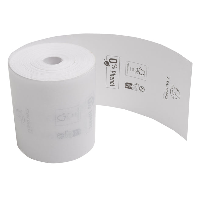 Exacompta - Zählrolle 80mmx76mx12mm thermisch phenolfrei | 10 Stück