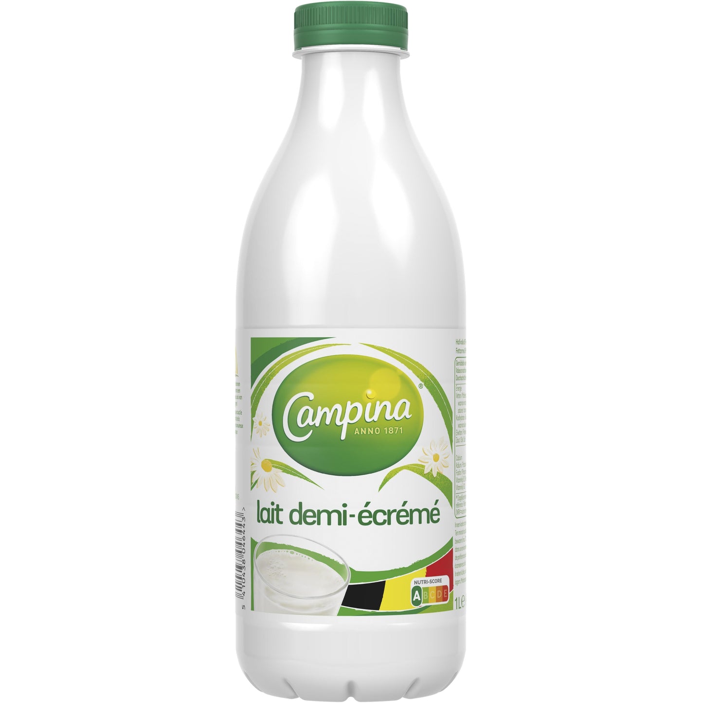 Campina -  Melk  halfvol petfles houdbaar 1 liter | 6 stuks