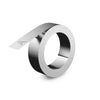 Dymo - Relief nicht klebendes Aluminium 12 mm silber | 10 Stück