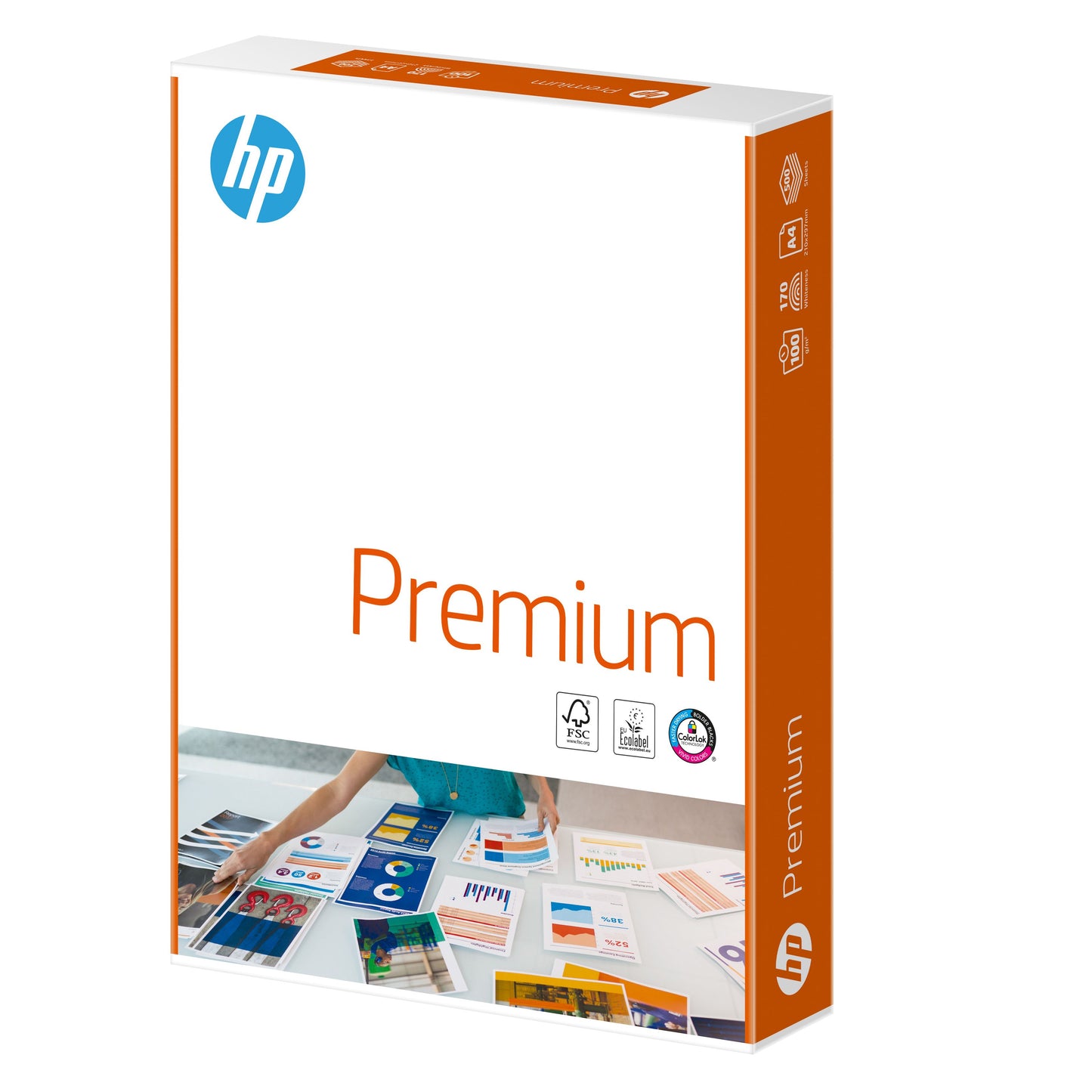 HP - Carta per fotocopie premium a4 100gr bianca