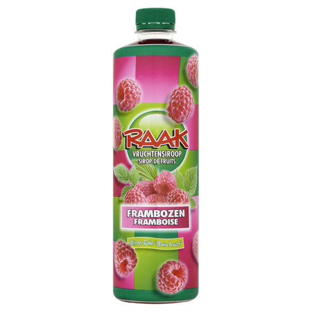 RAAK - Sciroppo di lamponi 750ml | 6 pezzi