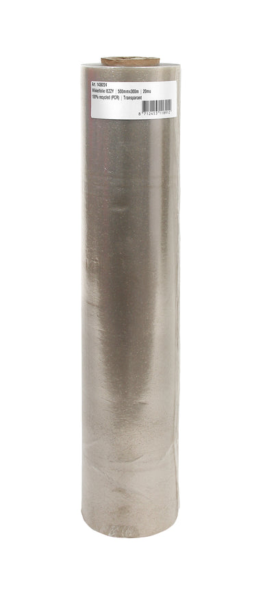 IEZZY -  Wikkelfolie  500mmx300m 20mu 100 recy trans. | 6 stuks