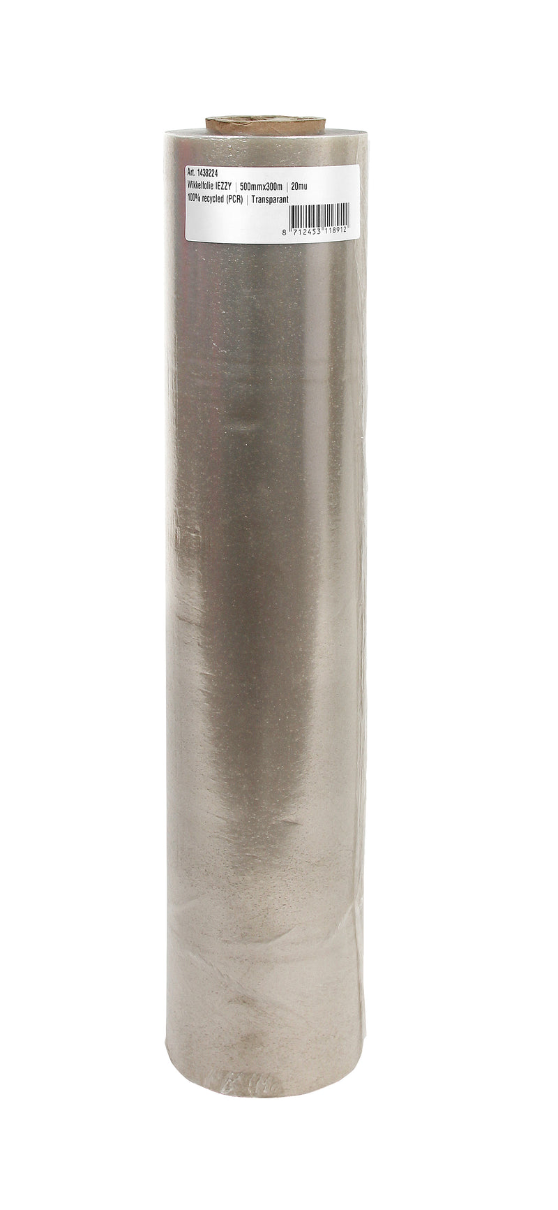 IEZZY -  Wikkelfolie  500mmx300m 20mu 100 recy trans. | 6 stuks