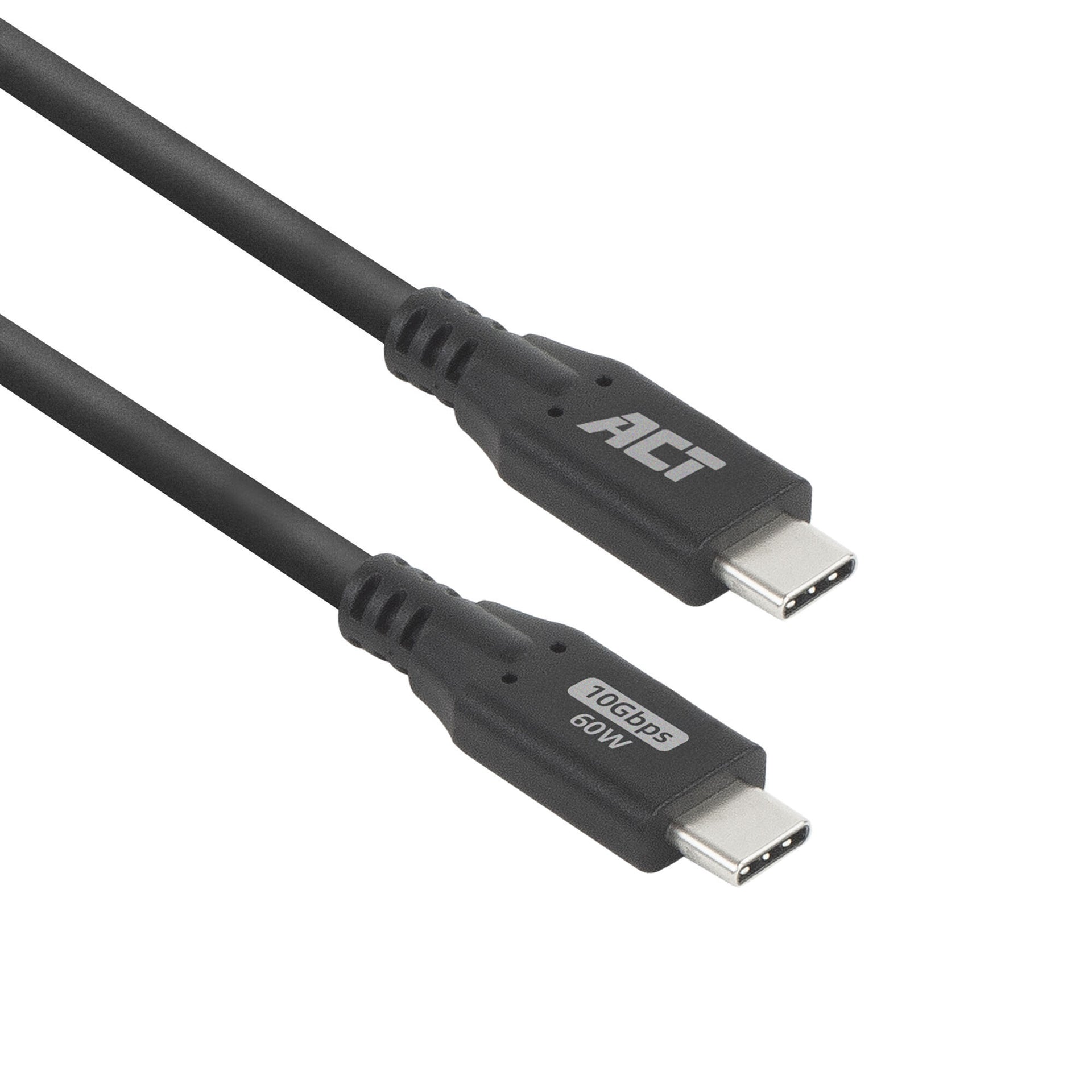 ACT -   USB 3.0 10Gbps 60W USB Type-C kabel, 1 meter
