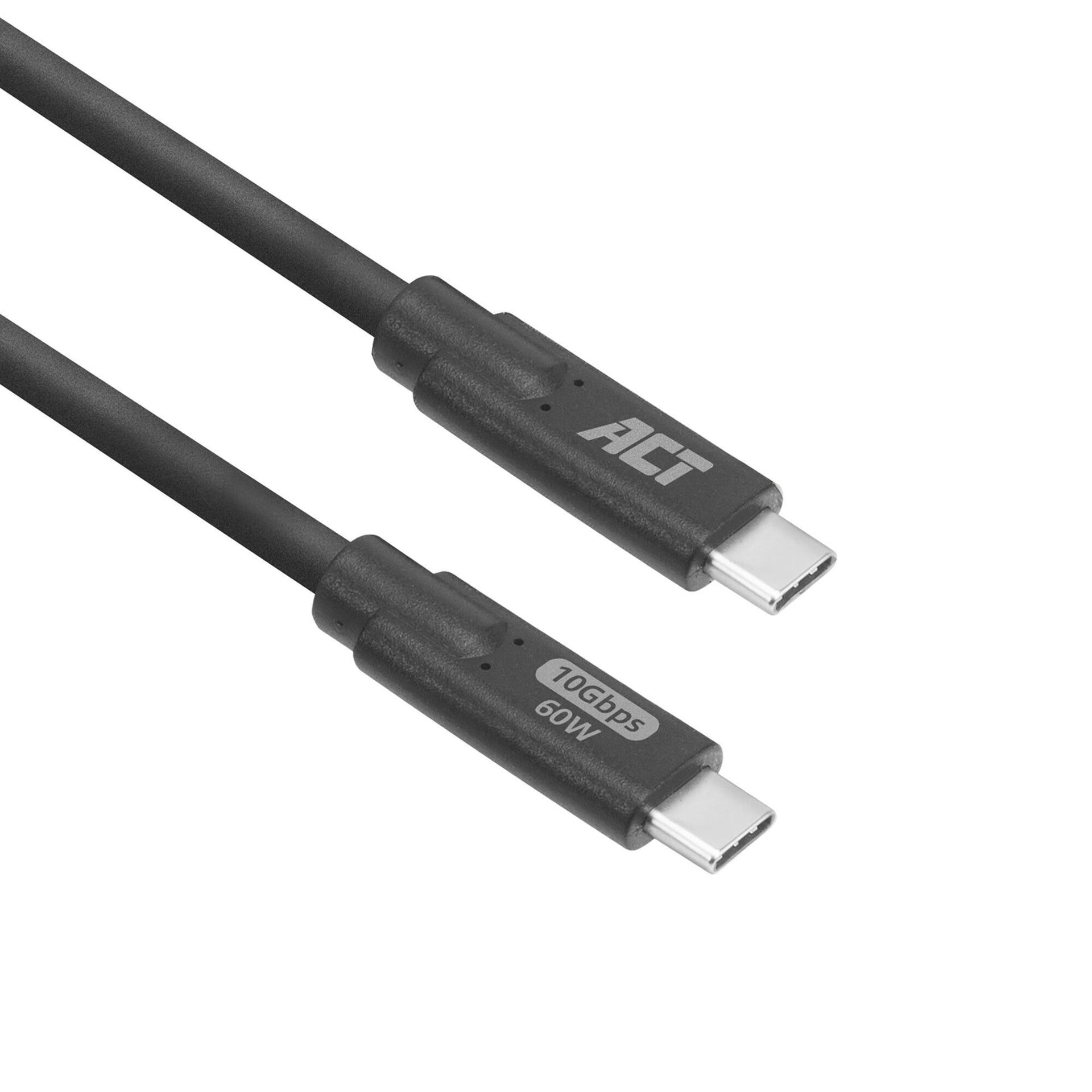 ACT -   USB 3.0 10Gbps 60W USB Type-C kabel, 3 meter