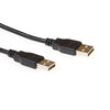 ACT - Cable USB 2.0 a male USB a male 3 meters