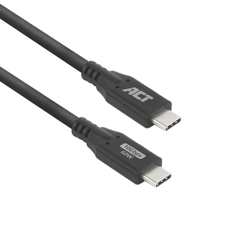 ACT -   USB 3.0 10Gbps 60W USB Type-C kabel, 2 meter