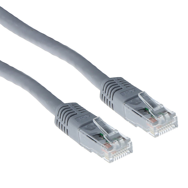 ACT - Cable u/utp cat6 patch cable rj45 gray 3 meters