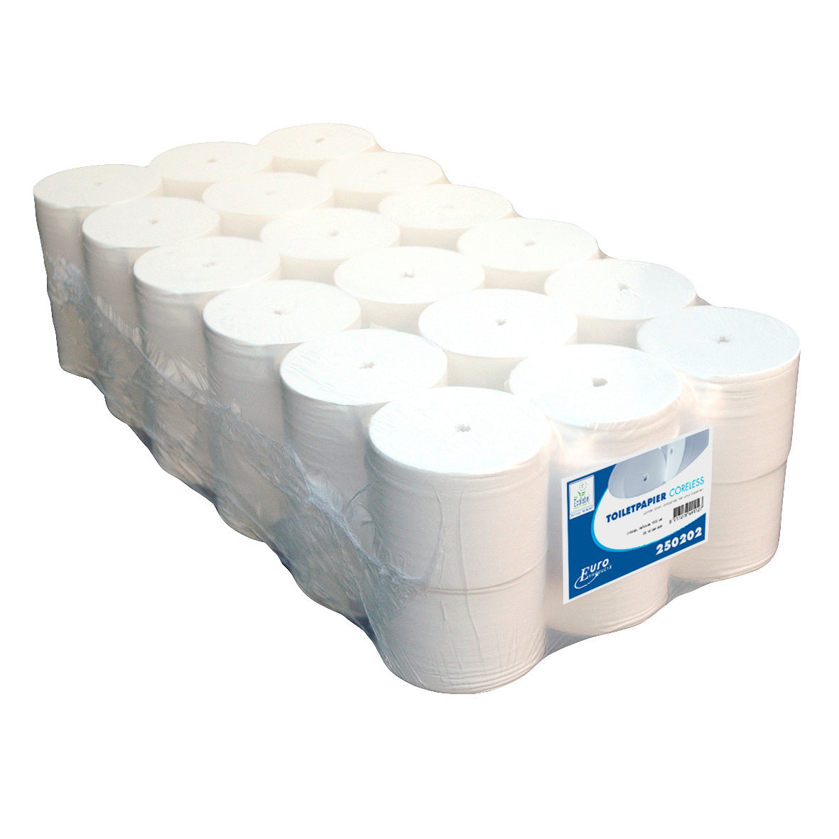 Euro - Toilet paper Coreless 2-layer 104m white