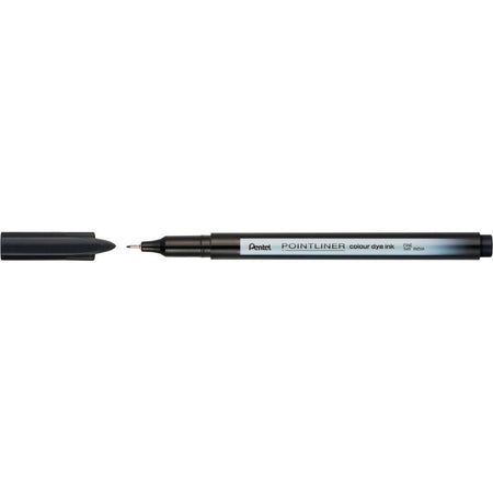 Pentel - Fineliner pointliner s40-a fine nero | 12 pezzi