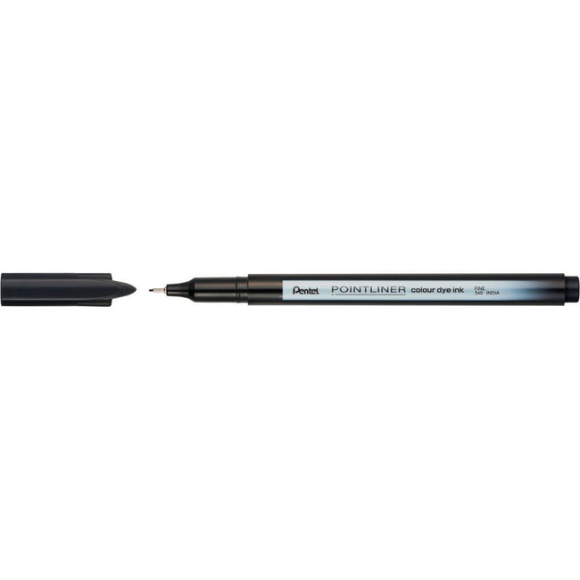 Pentel -  Fineliner  pointliner s40-a fijn zwart