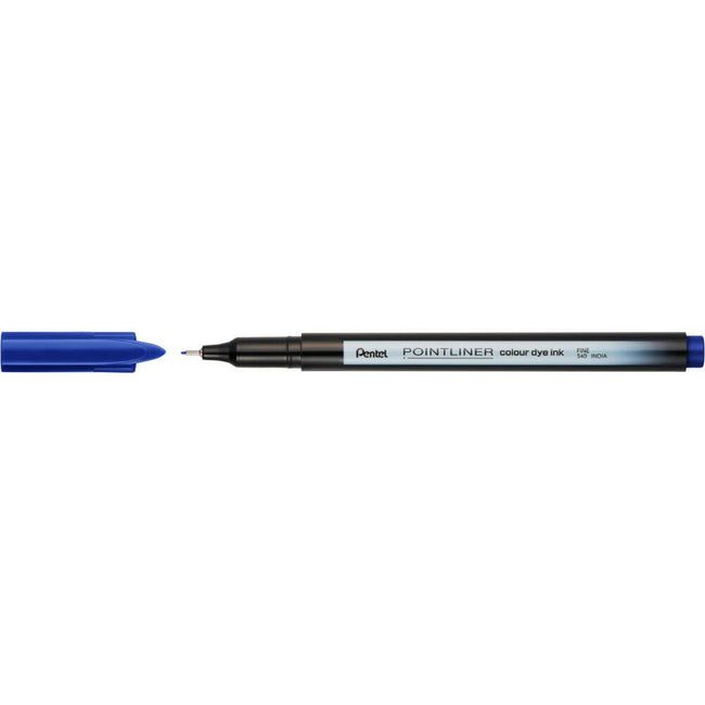 Pentel -  Fineliner  pointliner s40-c fijn blauw