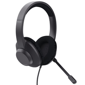 Trust -  Ayda Max Headset Bedraad Hoofdband Oproepen/muziek USB Type-C / USB Type-A Zwart