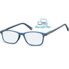 Montana - Lesebrille +1,50dpt Blaulichtfilter blau