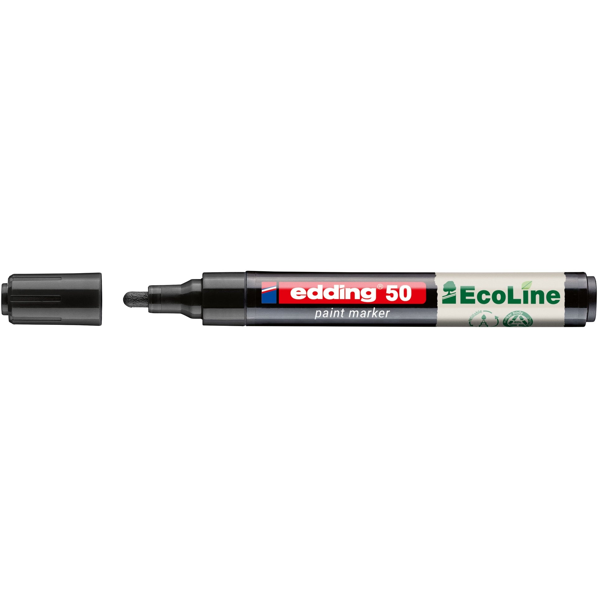 Edding - Paintmarker 50 eco a base acqua 2-3mm nero