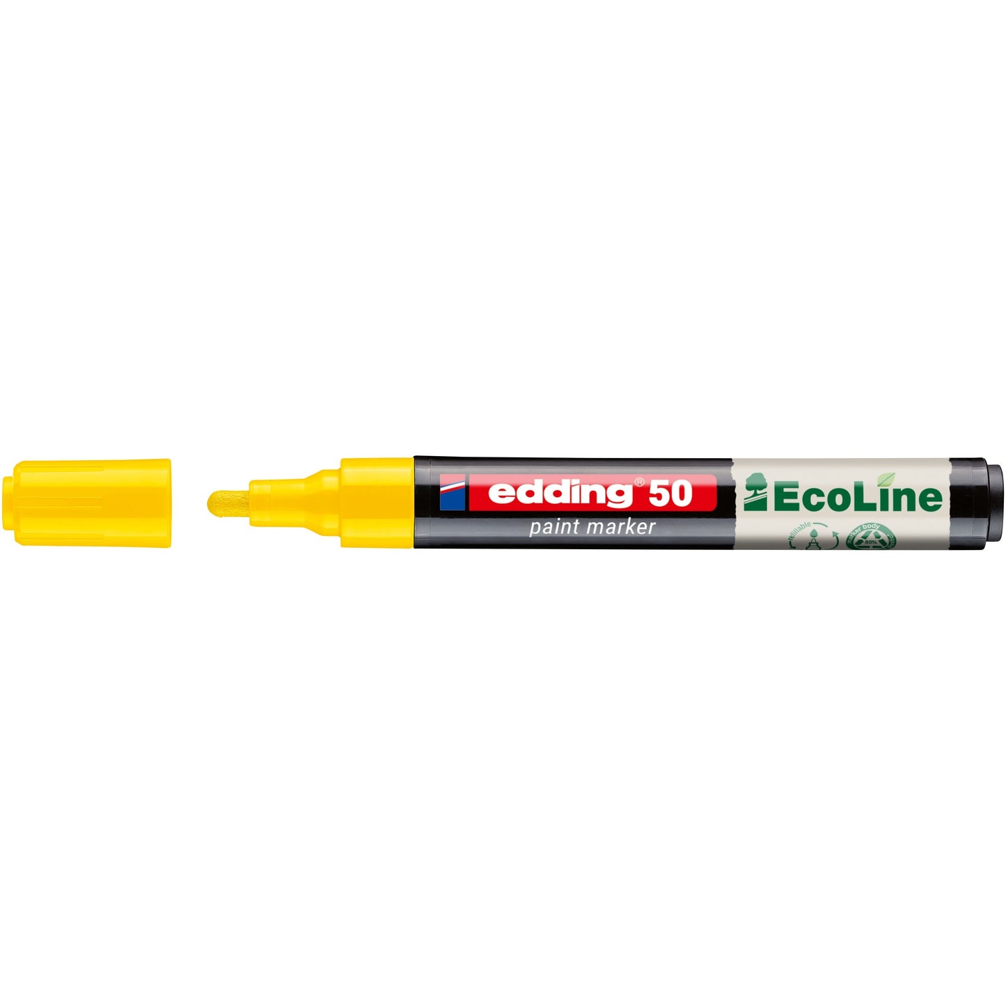 Edding - Paintmarker 50 Eco auf Wasserbasis 2-3mm gelb