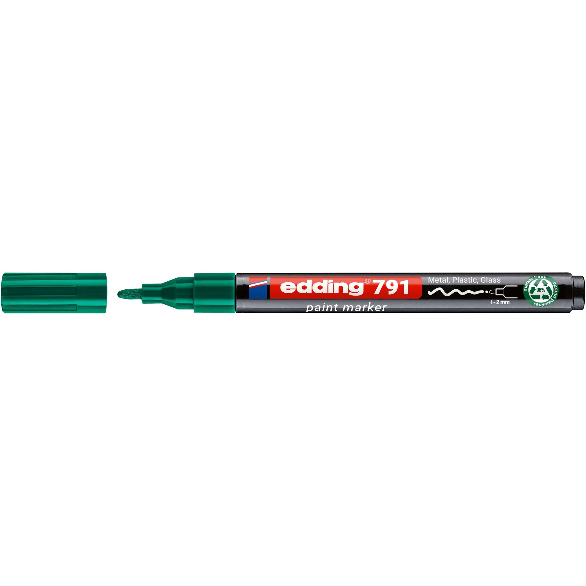 Edding - Paintmarker 791 base alcolica 1-2mm verde