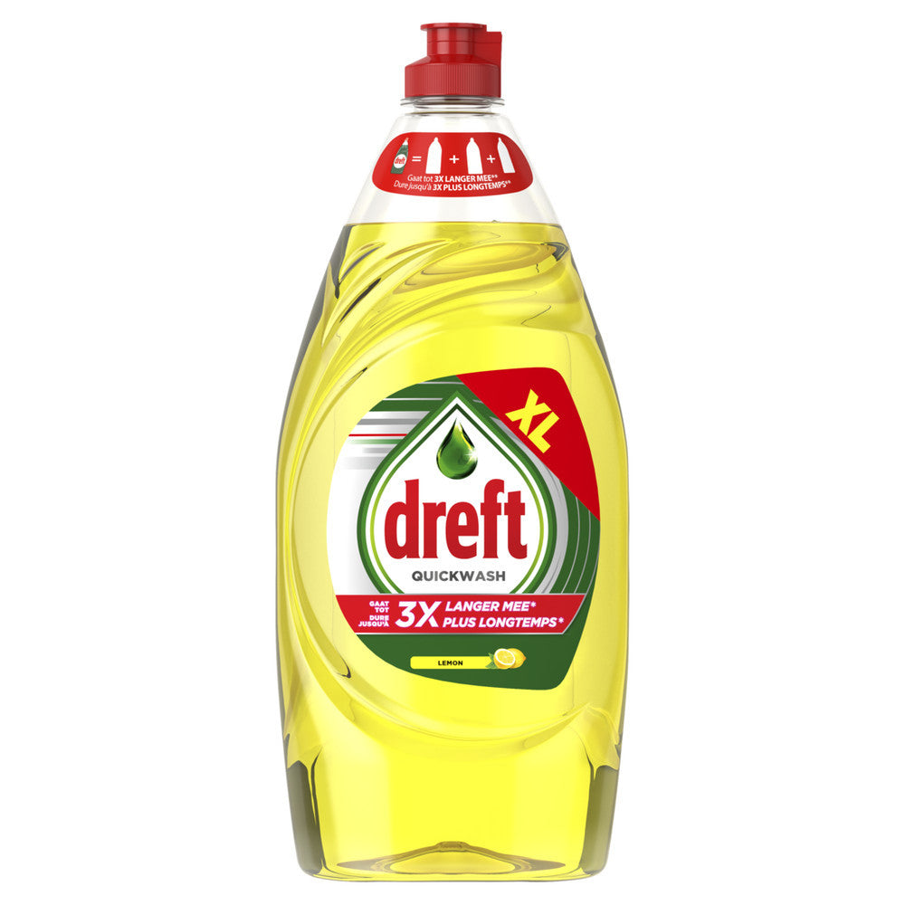 Dreft -  Afwasmiddel  citroen quickwash 820ml | 8 stuks