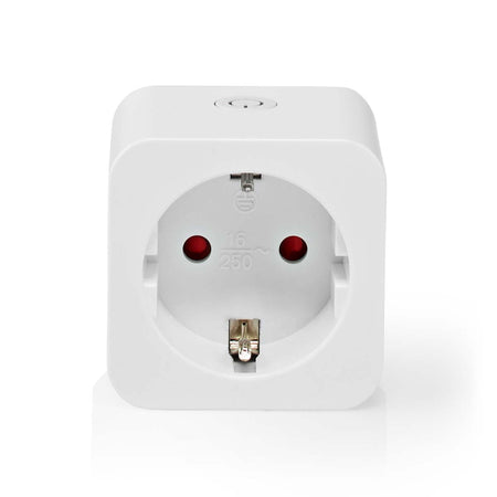 Nedis - Prise intelligente smartlife WiFi simple blanc