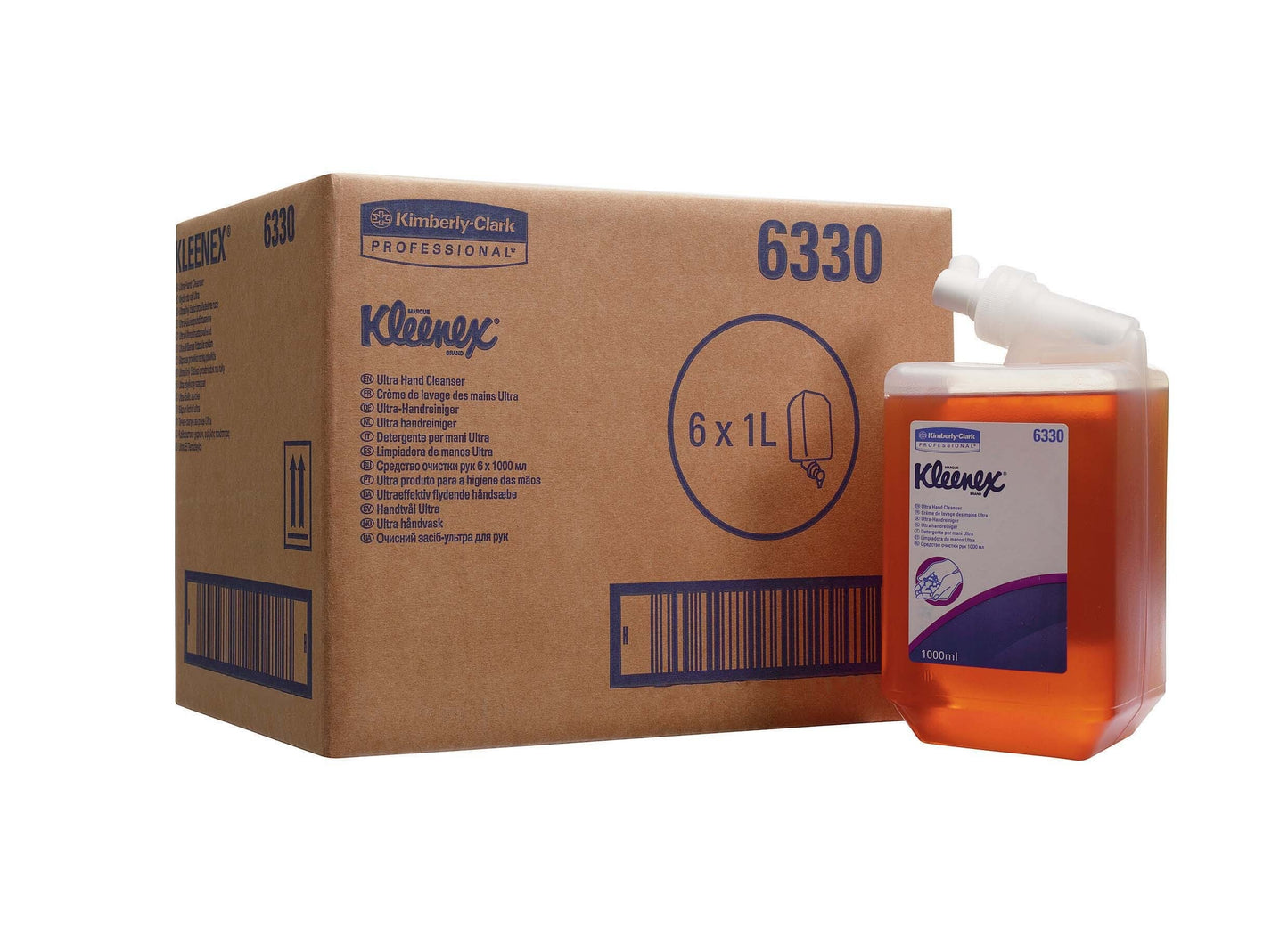 Kleenex - Hand Soap Ultra liquid amber 1000ml 6330