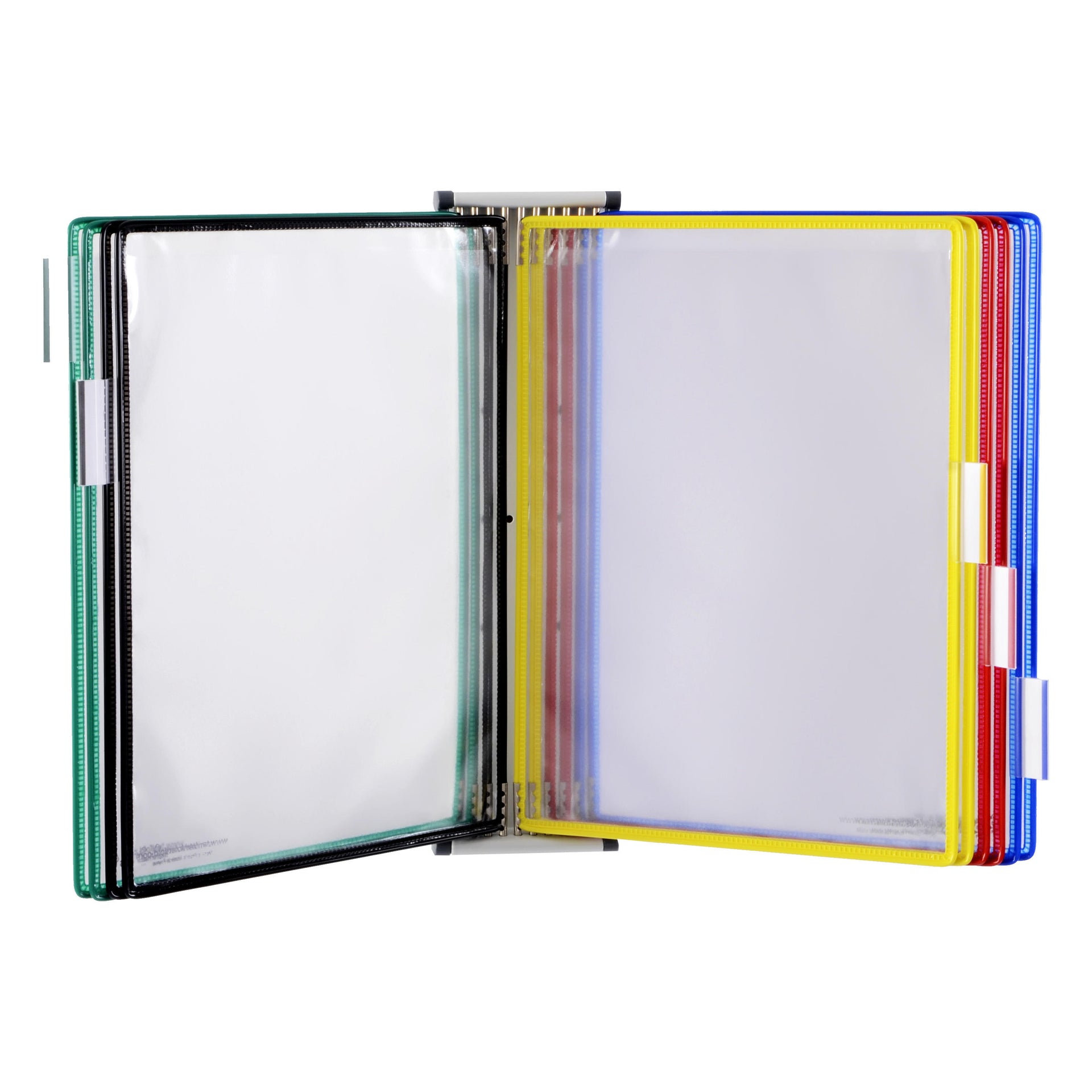 Tarifold - Espositore magnetico da parete A4 con 10 tasche assortite