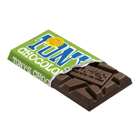 Tony's Chocolonely - Chocolat tony chocolonely pure amande de mer 90gr | 21 pièces