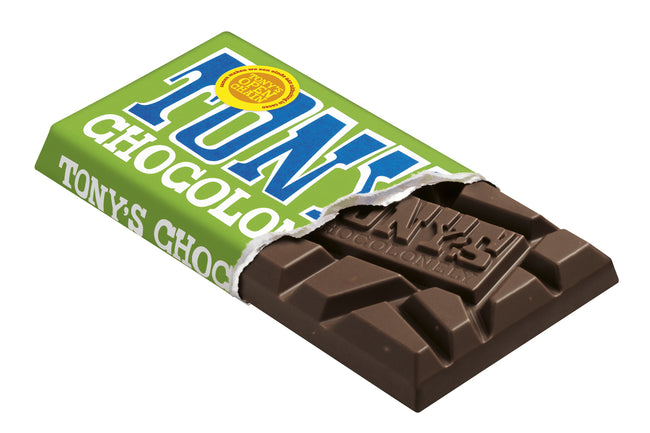 Tony's Chocolonely - Chocolate tony chocolonely puro mar almendra 90gr | 21 piezas