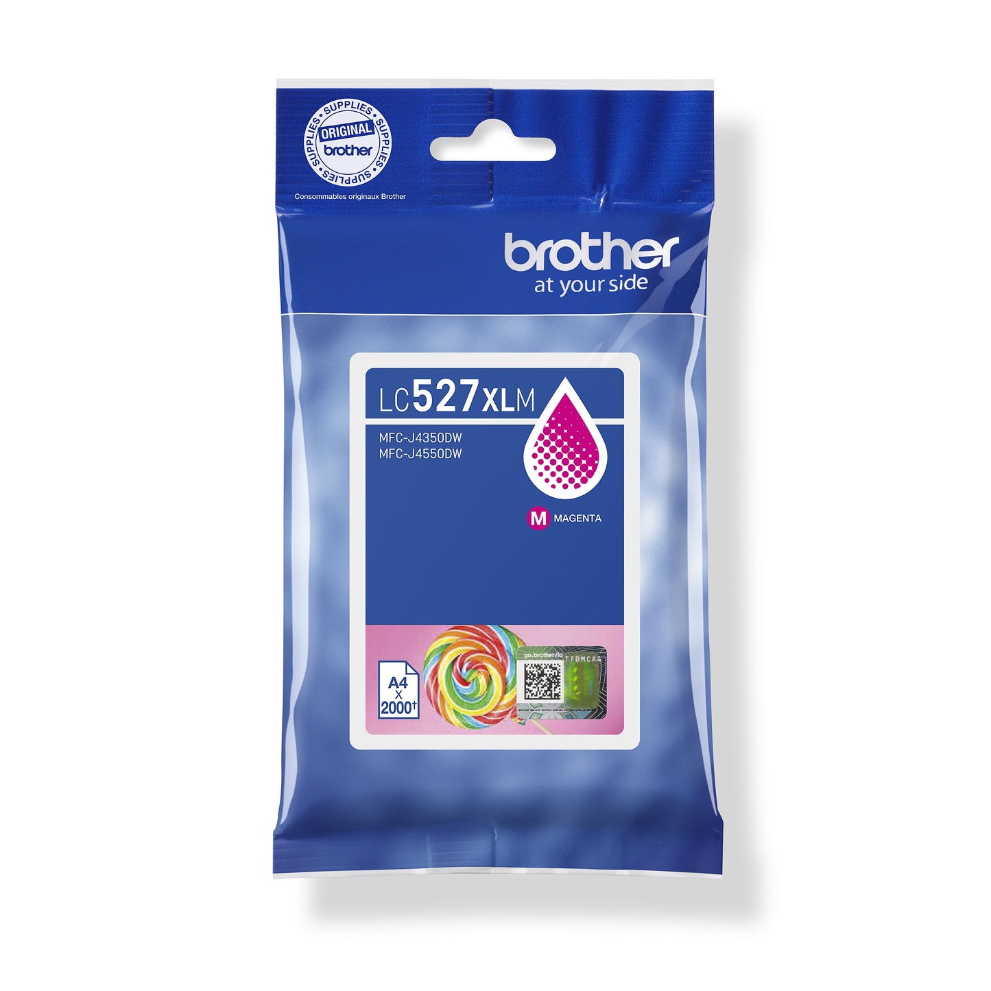 Brother -  LC527XLM inktcartridge 1 stuk(s) Origineel Hoog (XL) rendement Magenta