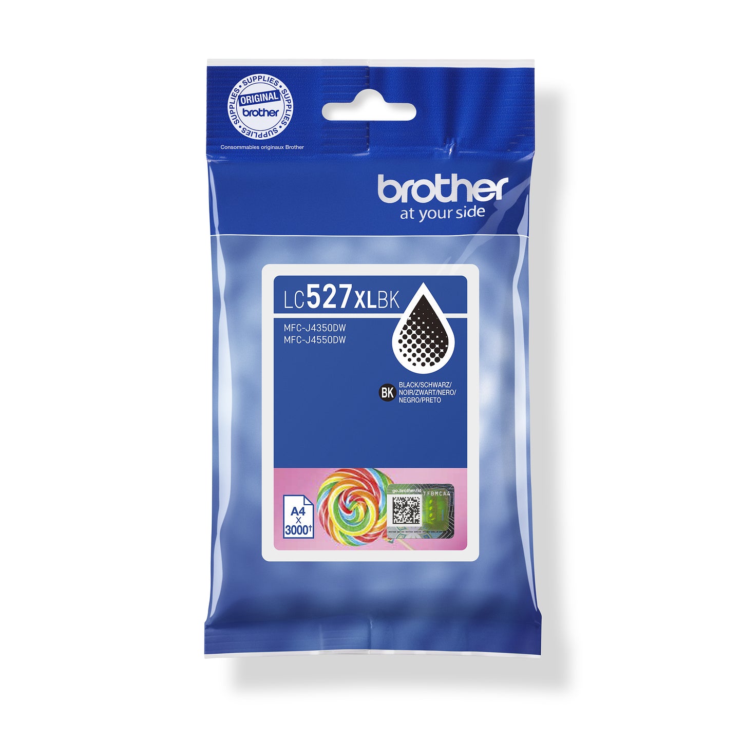 Brother -  LC527XLBK inktcartridge 1 stuk(s) Origineel Hoog (XL) rendement Zwart