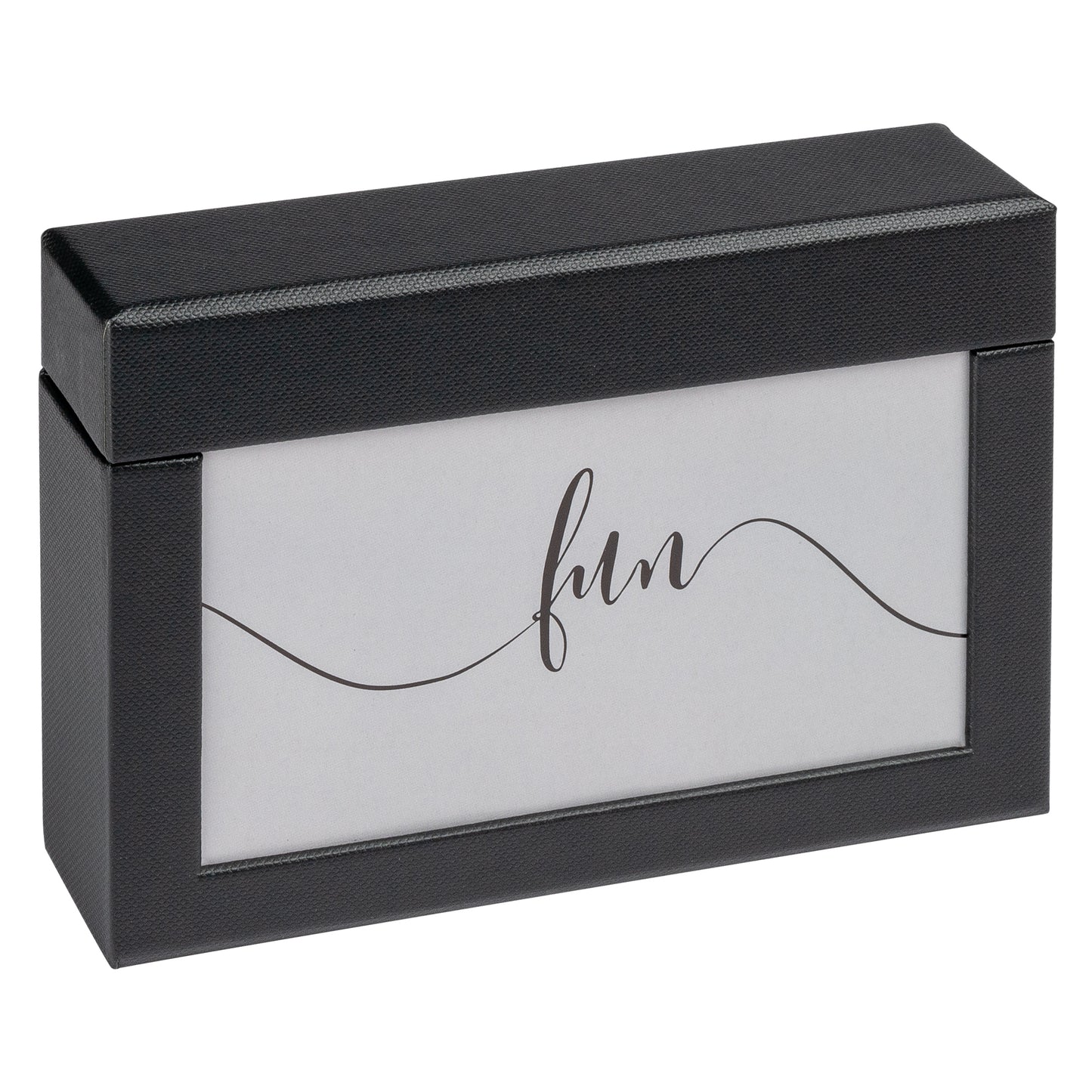 Walther Design - Scatola per foto design divertente 10x15 cm 100 foto nero | 10 pezzi