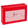 Walther Design - Caja de fotos diseño divertido 10x15cm 100 fotos rojo