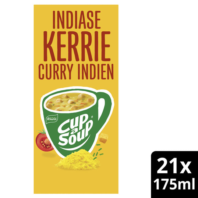Knorr -  Cup a soup  indiase kerrie 175ml | 4 stuks