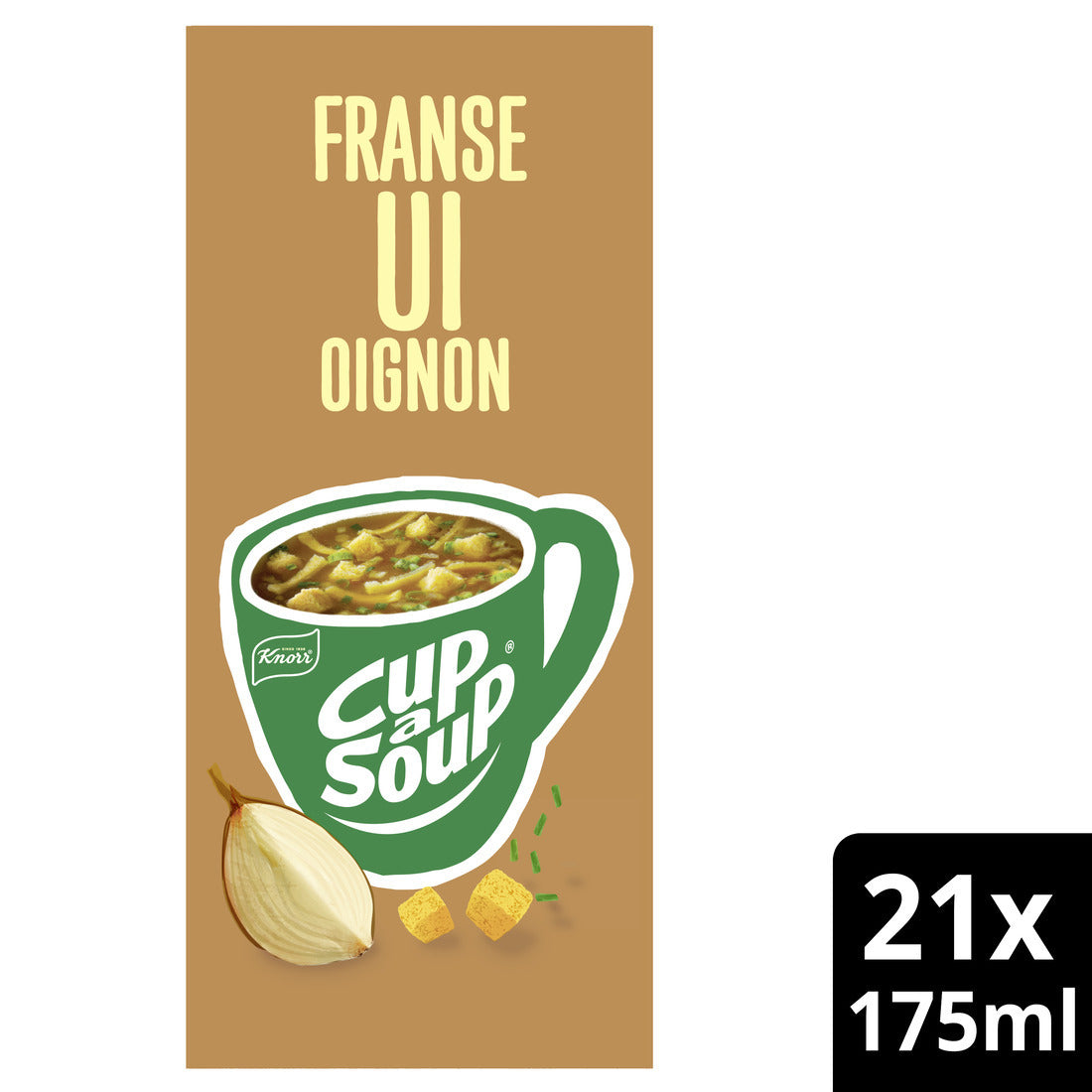 Knorr - Coppa una zuppa di cipolle francese 175ml | 4 pezzi