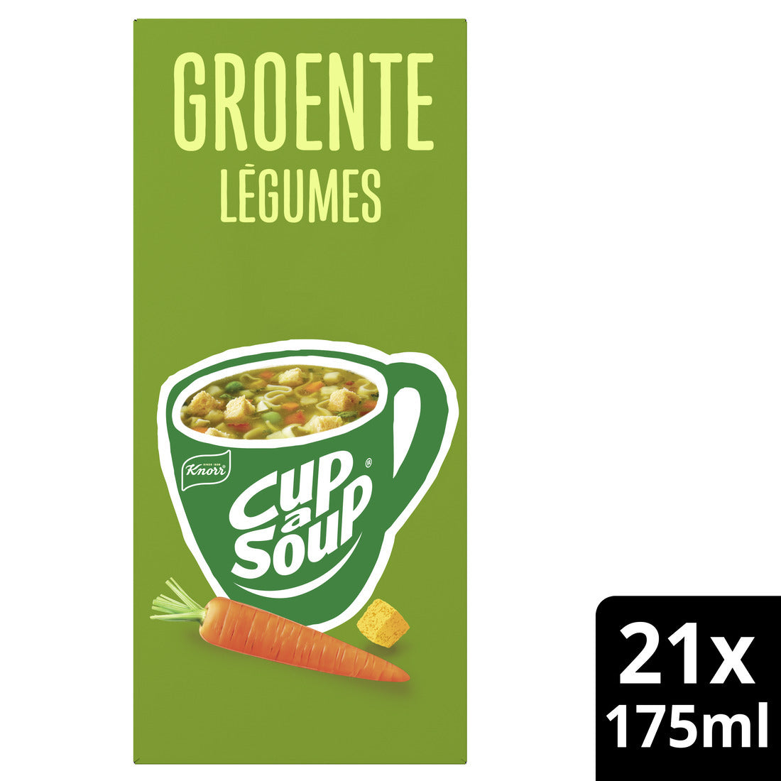 Knorr -  Cup-a-Soup groente 21x175ml