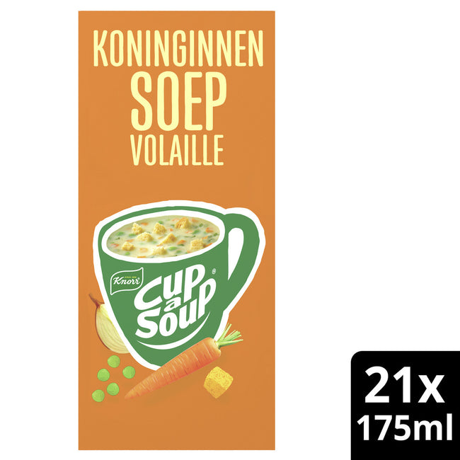 Knorr -  Cup a soup  koninginnensoep 175ml | 4 stuks
