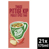 Knorr -  Cup a soup  thaise pittige kip 175ml | 4 stuks